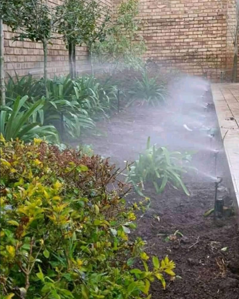 Irrigation system installation detail